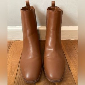 J. Crew Brown Ankle Boots